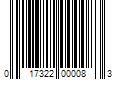 Barcode Image for UPC code 017322000083