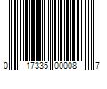 Barcode Image for UPC code 017335000087