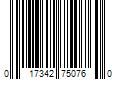 Barcode Image for UPC code 017342750760