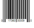 Barcode Image for UPC code 017360000090