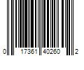 Barcode Image for UPC code 017361402602