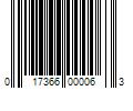 Barcode Image for UPC code 017366000063