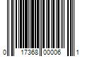 Barcode Image for UPC code 017368000061