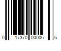 Barcode Image for UPC code 017370000066