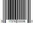 Barcode Image for UPC code 017376000060