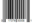 Barcode Image for UPC code 017379000081