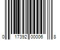 Barcode Image for UPC code 017392000068