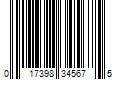 Barcode Image for UPC code 017398345675