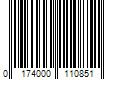 Barcode Image for UPC code 017400011085124