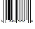 Barcode Image for UPC code 017410000056