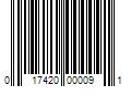 Barcode Image for UPC code 017420000091