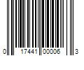 Barcode Image for UPC code 017441000063