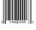 Barcode Image for UPC code 017458000063