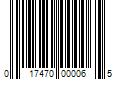 Barcode Image for UPC code 017470000065