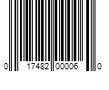 Barcode Image for UPC code 017482000060