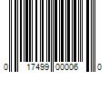 Barcode Image for UPC code 017499000060