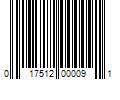 Barcode Image for UPC code 017512000091