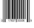 Barcode Image for UPC code 017537000069