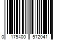 Barcode Image for UPC code 0175400572041