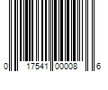 Barcode Image for UPC code 017541000086