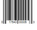 Barcode Image for UPC code 017543000053