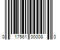 Barcode Image for UPC code 017561000080