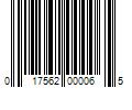 Barcode Image for UPC code 017562000065