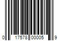 Barcode Image for UPC code 017578000059