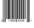 Barcode Image for UPC code 017580000061