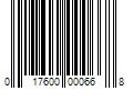 Barcode Image for UPC code 017600000668