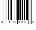 Barcode Image for UPC code 017622000059