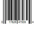 Barcode Image for UPC code 017626479394