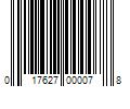 Barcode Image for UPC code 017627000078