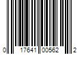 Barcode Image for UPC code 017641005622