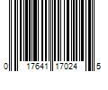 Barcode Image for UPC code 017641170245