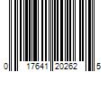 Barcode Image for UPC code 017641202625