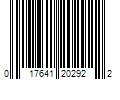 Barcode Image for UPC code 017641202922