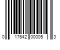 Barcode Image for UPC code 017642000053