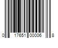 Barcode Image for UPC code 017651000068