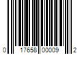 Barcode Image for UPC code 017658000092