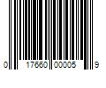 Barcode Image for UPC code 017660000059