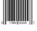 Barcode Image for UPC code 017660000097