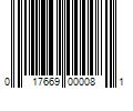 Barcode Image for UPC code 017669000081