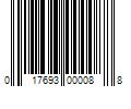 Barcode Image for UPC code 017693000088