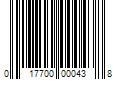 Barcode Image for UPC code 017700000438