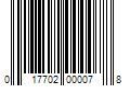 Barcode Image for UPC code 017702000078