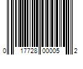 Barcode Image for UPC code 017728000052