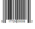 Barcode Image for UPC code 017729000082