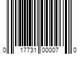 Barcode Image for UPC code 017731000070