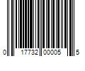 Barcode Image for UPC code 017732000055